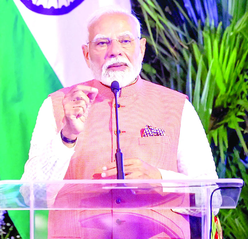 PM Modi announces India's 'Ocean' vision for the Global South